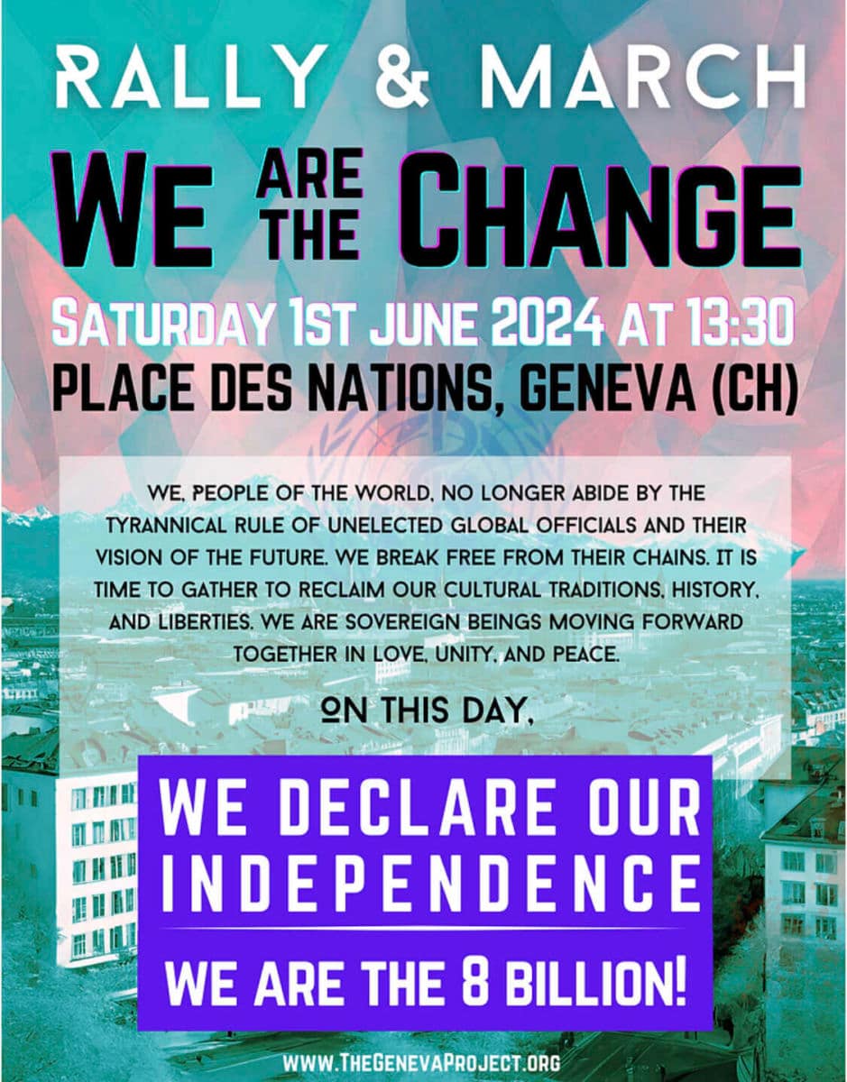 International Freedom Movement To Protest